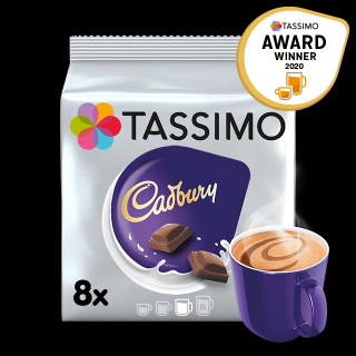 Tassimo Cadbury horká čokoláda 8 ks