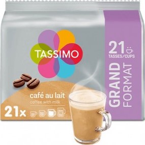 Tassimo Café Au Lait GRAND Format 21 kusů