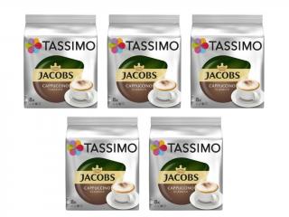 Tassimo Cappuccino 16 kapslí (8 nápojů) karton 5 balení