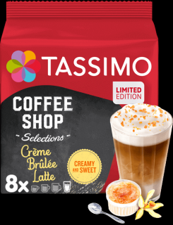 Tassimo Crème Brûlée Latte kapsle 2x8 kusů