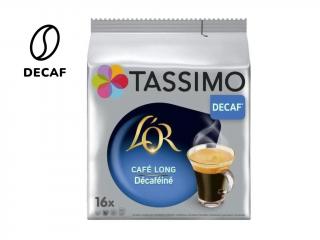 Tassimo L'or Lungo Decaf  Bezkofeinová káva 16 kusů