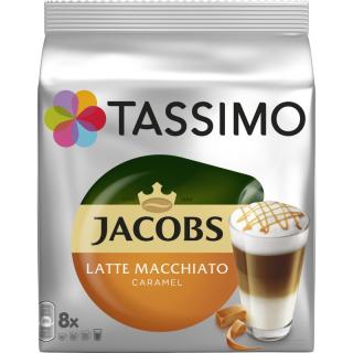 Tassimo Latte Macchiato Karamel 16 kapslí (8 nápojů)