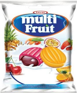 Tayas Multi Fruit mléčné bonbóny s ovocnou šťávou 1kg