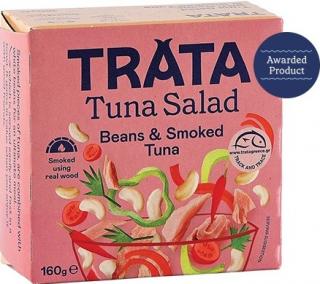 TRATA Salát s uzeným tuňákem a fazolemi 160 g