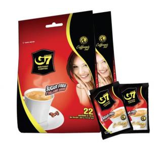 Trung Nguyen G7  Collagen Sugar Free Instantní káva 352 g
