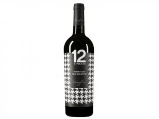 Varvaglione PRIMITIVO DEL SALENTO 12 E MEZZO 2021  IGP 12,5%vol 0,75L (holá lahev)