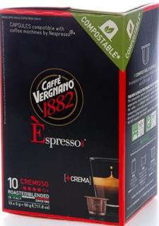 Vergnano Cremoso kávové kapsle do Nespresso® 10 ks
