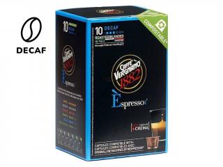 Vergnano Decaf Bezkofeinové kávové kapsle do Nespresso® 10 ks