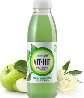 VIT-HIT Lean & Green - jablko a bezový květ 500 ml