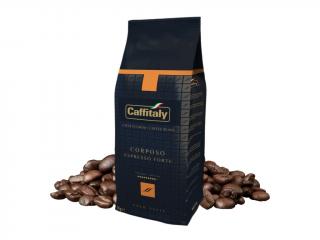 Zrnková káva Caffitaly Ecaffé  Corposo 500 g 55% Arabica 45 % Robusta