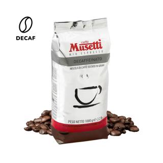 Zrnková káva Musetti Decaf bezkofeinová 1kg