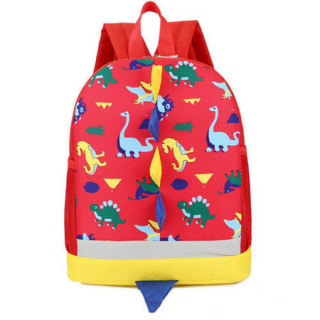 Dětský předškolní batoh DINOSAURUS - 4 barvy Barva: Červená