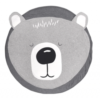 Měkoučký bavlněný koberec se zvířátkem druh: 10 - medvěd