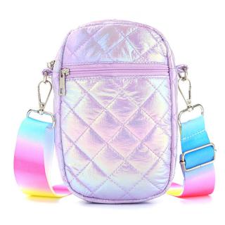 Metalická crossbody taštička na mobil pro holky číslo: 2