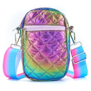 Metalická crossbody taštička na mobil pro holky číslo: 4