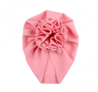 Stylový   turban  s mašlí pro holčičky Barva: světle růžová