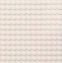 Základní podložka 25 x 25 cm pro stavebnice typu lego Barva: Bílá