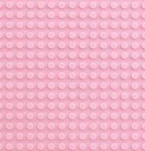 Základní podložka 25 x 25 cm pro stavebnice typu lego Barva: Růžová