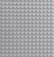Základní podložka 25 x 25 cm pro stavebnice typu lego Barva: Světle šedá