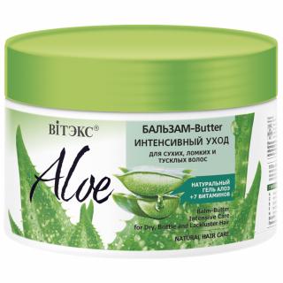 Belita-Vitex ALOE 97% - Balzám-butter intenzivní péče pro suché, lámavé a matné vlasy., 300 ml