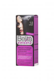 Belita-Vitex Belita Colour - barva na vlasy s vitamíny - černá 50 ml
