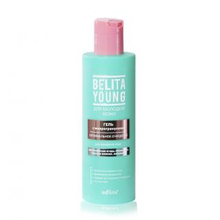 Belita-Vitex Belita Young – Gel s mikrogranulemi pro mytí obličeje - optimální čištění, 200 ml