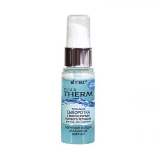 Belita-Vitex Blue Therm - Termální sérum s modrými retinolovými mikrosférami pro tvář, krk a dekoltu., 30 ml