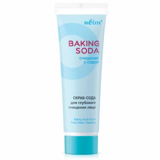 Belita-Vitex Jedlá soda  - Scrub-soda pro hloubkové čištění obličeje., 100 ml