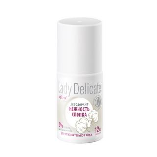 Belita-Vitex Lady Delicate - deodorant Něžná bavlna pro citlivou pokožku 50 ml (roll-on)