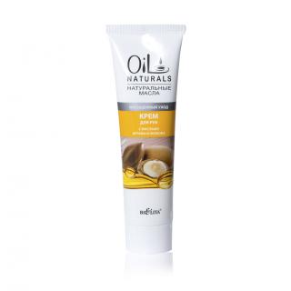 Belita-Vitex Oil Naturals – krém na ruce s arganovým a jojobovým olejem – intenzivní péče, 100 ml
