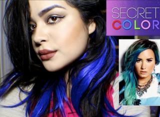 Barevný příčesek do vlasů Secret Color - více barev na výběr VÝPRODEJ
