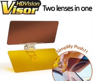 Clona do auta na stínítko - HD Vision Visor
