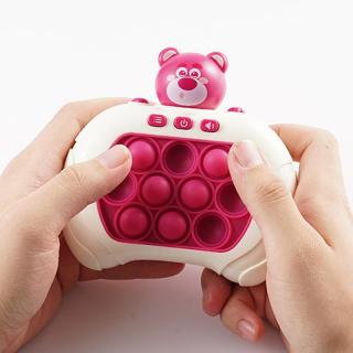 Elektronická hra Pop It Strawberry Teddy medvídek