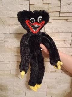 Huggy Wuggy plyšová hračka 40 cm - černý