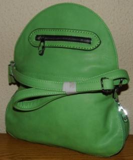 Kabelka Bag Crossbody A9166-3 - zelená VÝPRODEJ
