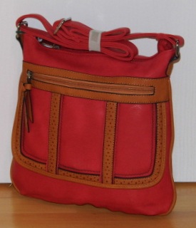 Kabelka Bag Crossbody KX2019 - červená VÝPRODEJ