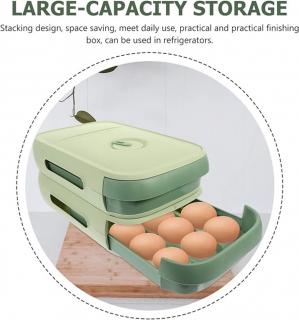 Nádoba na uskladnění vajec EggBox - zelená