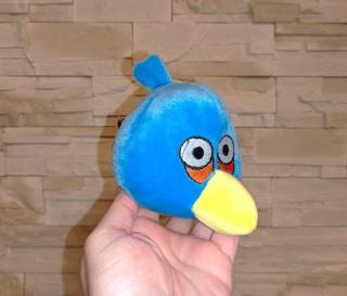 Plyšová hračka Angry Birds - modrý VÝPRODEJ