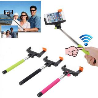 Selfie tyč na mobil Bluetooth Z07-5 - růžový
