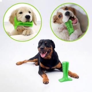 Silikonový zubní kartáček pro psy