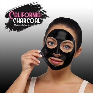 Slupovací maska na obličej California Charcoal