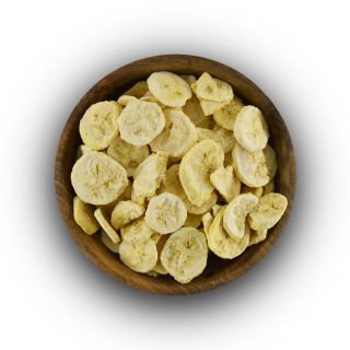 Lyofilizovaný banán plátky 100g (Lyofilizovaný banán (mrazem sušený) plátky 100g)