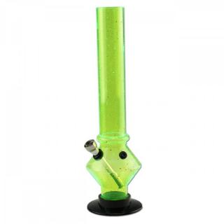 Barevný akrylový bong 30 cm Barva: Zelená