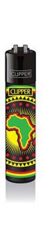 Clipper zapalovač Rasta Stencils motiv: Rasta Afrika