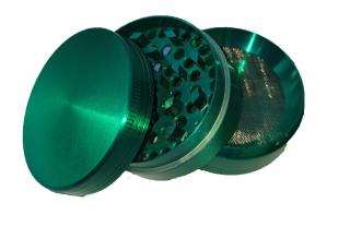 Čtyřdílná drtička s průměrem 50 mm Barva: Zelená