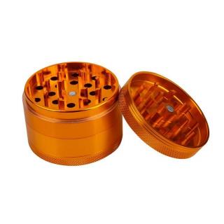Kovová drtička dvoudílná ø 50 mm - různé barvy Barva: Oranžová