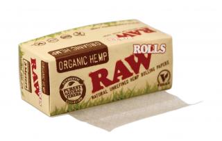 RAW Organic Rolls - organické rolovací papírky 5m