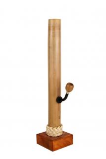 Ručně vyrobený bambusový bong střední