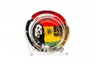 Skleněný popelník Bob Marley - náhodný design