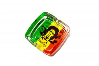 Skleněný popelník - Bob Marley Varianty: Marley